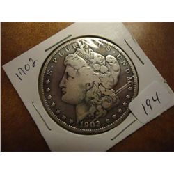 1902 MORGAN SILVER DOLLAR