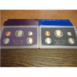 1983 & 1984 US PROOF SETS (WITH BOXES)