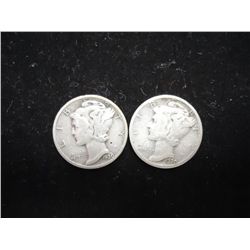 1930 P & S MERCURY DIMES