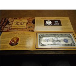 2001 AMERICAN BUFFALO COIN & CURRENCY SET