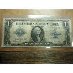 1923 LARGE SIZE $1 SILVER CERTIFICATE HORSE