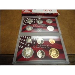 2005 US SILVER PROOF SET (WITH BOX)