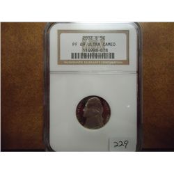 2002-S JEFFERSON NICKEL NGC PF69 ULTRA CAMEO