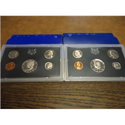 1971 & 1972  US PROOF SETS (WITH BOXES)