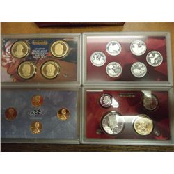 2009 US SILVER PROOF SET (WITH BOX) 18 PIECES