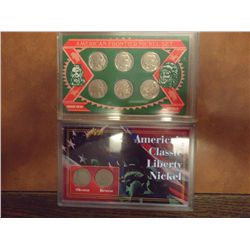 2 NICKEL SETS SEE DESCRIPTION