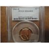 Image 1 : 1961-D LINCOLN CENT PCGS MS64RD