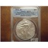 Image 1 : 2011-S AMERICAN SILVER EAGLE ANACS MS70