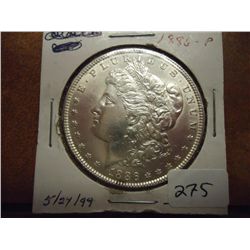 1886 MORGAN SILVER DOLLAR BU