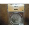 Image 1 : 1883-O MORGAN SILVER DOLLAR ANACS MS64