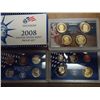 Image 1 : 2008 US PROOF SET (WITH BOX) 14 PIECES