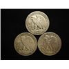 Image 2 : 1934-D,35-S & 39 WALKING LIBERTY HALF DOLLARS