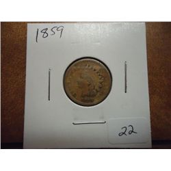 1859 INDIAN HEAD CENT