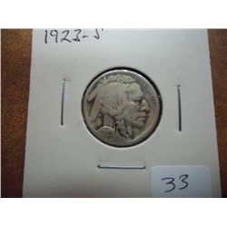1923-S BUFFALO NICKEL