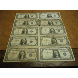 10-1957-B $1 SILVER CERTIFICATES