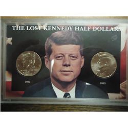 THE LOST KENNEDY HALF DOLLAR SET