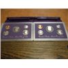 Image 1 : 1990 & 1993 US PROOF SETS (WITH BOXES)