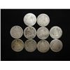 Image 1 : 10 ASSORTED 1880'S SEATED LIBERTY DIMES