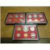 Image 2 : 1980,81 & 1982 US PROOF SETS WITH BOXES