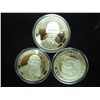 Image 1 : 3-2009 BARACK OBAMA INAUGURATION TOKENS (PF)