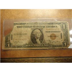 1935-A $1 SILVER CERTIFICATE HAWAIIAN OVERPRINT