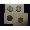 Image 2 : 1916-S,24-D,30 & 42-S MERCURY DIMES