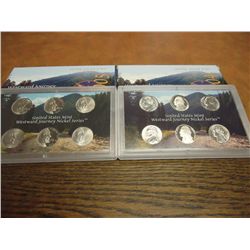 2004 & 2005 WESTWARD JOURNEY NICKEL SETS