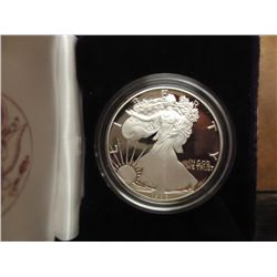 1986-S PROOF AMERICAN SILVER EAGLE