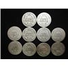 Image 2 : 10 ASSORTED BARBER DIMES