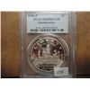 Image 1 : 1996-P SMITHSONIAN SILVER DOLLAR PCGS PR68 DCAM