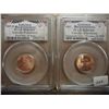 Image 1 : 2009-P & D LINCOLN PRESIDENCY CENTS PCGS MS65RD