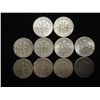 Image 2 : 10 ASSORTED SILVER ROOSEVELT DIMES