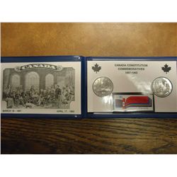 1867-1982 CANADA CONSTITUTION COMMEMORATIVE SET