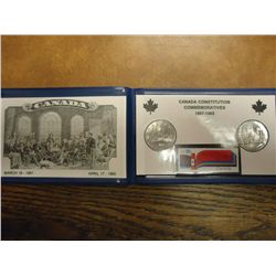 1867-1982 CANADA CONSTITUTION COMMEMORATIVE SET