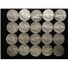 Image 2 : 20 ASSORTED FULL DATE 1930'S BUFFALO NICKELS
