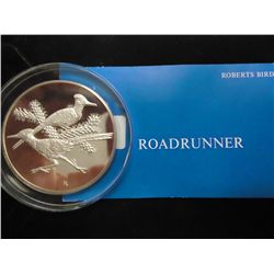 2+OZ. STERLING SILVER PF ROUND ROADRUNNERS