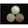 Image 2 : 1941,42 & 43 WALKING LIBERTY HALF DOLLARS