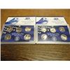 Image 1 : 2002 & 2006 US 50 STATE QUARTERS PROOF SETS