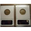 Image 2 : 1986-P & D JEFFERSON NICKELS ANACS MS63