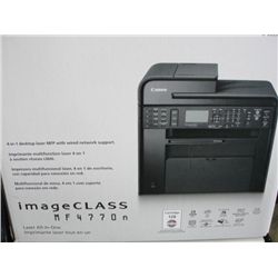 CANON MF4770N IMAGE CLASS ALL IN ONE PRINTER