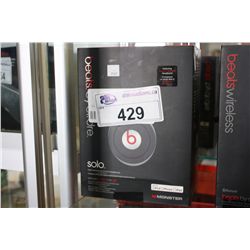 PAIR OF BEATS BY DR DRE HEADPHONES - BLACK