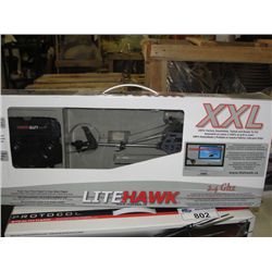 2 LITE HAWK XXL REMOTE CONTROLLED HELICOPTERS