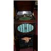 Image 1 : GORGEOUS, ANTIQUE BRUNSWICK RECORD PLAYER, INCLUDING RECORDS. WORKING APPEARS TO BE RESTORED
