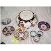 Image 2 : (8) PIECE IMPORTANT ASIAN DECORATIVE ART LOT INCLUDING LARGE BOWL, SIGNED PLATES
