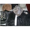 Image 2 : LOT OF (5) ASSORTED MENS HATS INCLUDING NEW CHILDS LEATHER VEST & CHAPS