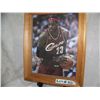 Image 2 : LEBRON JAMES HAND SIGNED PHOTOGRAPH, CLEVLAND CAVALIERS #23. FRAMED