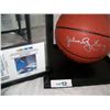 Image 1 : "DR. J" JULIUS ERVING HAND SIGNED BASKETBALL IN DISPLAY CASE