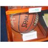 Image 1 : BILL WALTON HALL OF FAMER, HAND SIGNED BASKETBALL, IN CUSTOM SHOWCASE, W/ COA