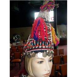 UNIQUE CEREMONIAL HEADRESS, MADE IN THAILAND, POSSIBLY VINTAGE