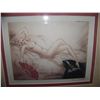 Image 3 : LOUIS ICART "LA SIESTA" LIMITED ED ITION #267/500. CUSTOM FRAMED W/ C.O.A FACSIMILE SIGNED